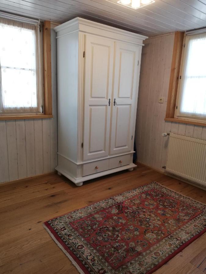 Gemütliche Wohnung in Einfamilienhaus Alberschwende Exterior foto